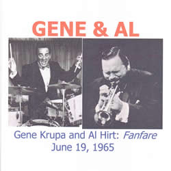 Gene Krupa and Al Hirt: June 19, 1965