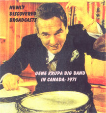 Gene Krupa Big Band in Canada, 1971